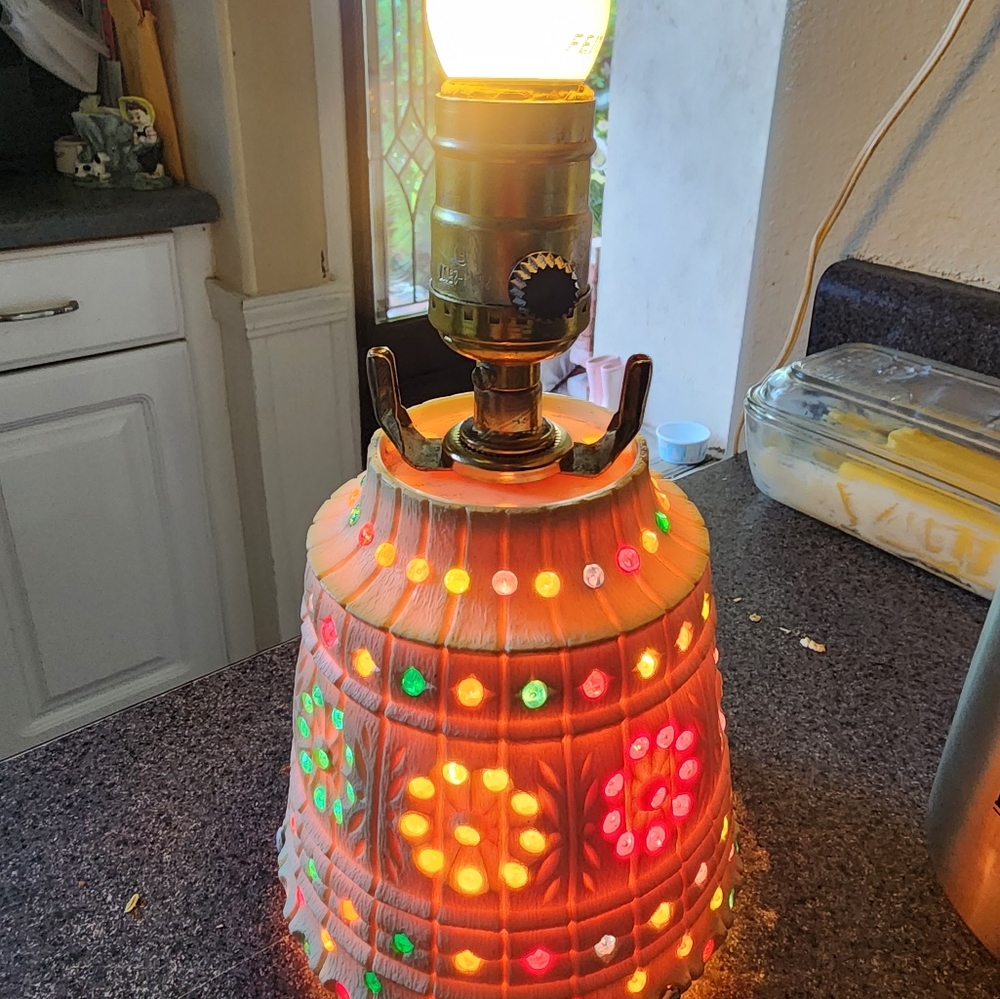 Lawnware lamp mcm rare